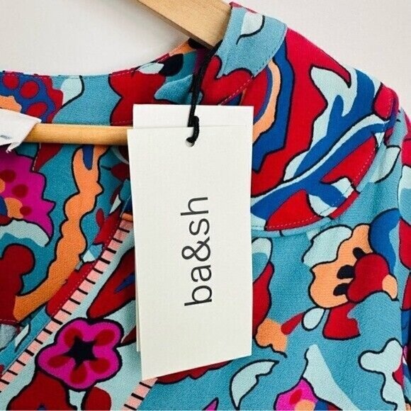 Ba&Sh Maureen floral-printed dress Size Small NWT - Picture 10 of 16